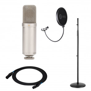 RODE NTK - Tube microphone + microphone stand + Pop filter + cable