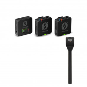 Rode Wireless PRO - Compact Wireless Microphone System + RODE Interview GO for free !!!