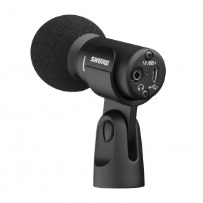 Shure MV88+ - back angle