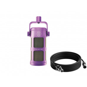 Sontronics PODCAST PRO PURPLE + 3-meter XLR-XLR cable for free !!!