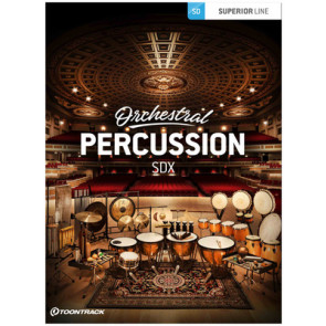 Toontrack Orchestral Percussion SDX (license)
