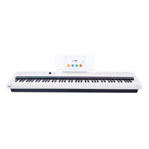 THE ONE- SMART KEYBOARD PRO- WHITE - 88-Key Portable Digital Piano Keyboard
