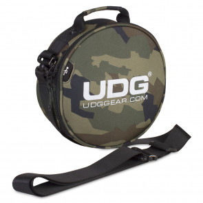UDG Ultimate DIGI Headphone Bag Black Camo, Orange inside
