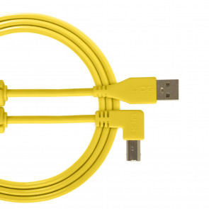 UDG Ultimate Audio Cable USB 2.0 A-B Yellow Angled 2m