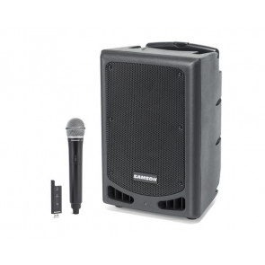 ‌Samson XP208w - Rechargeable Portable PA with Handheld Wireless System and Bluetooth®
