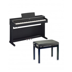 Yamaha YDP-164B - Digital piano - Black + THRONE