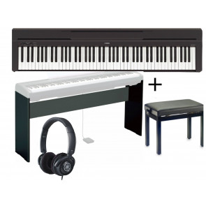 YAMAHA P-45 + STATYW L-85 B + ŁAWKA + YAMAHA HPH-150