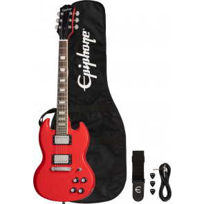 Epiphone Power Players SG Lava Red zestaw gitarowy Set 