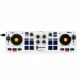 ‌Hercules DJ Control Mix - Wireless 2-deck Bluetooth DJ controller for smartphones (iOS and Android)