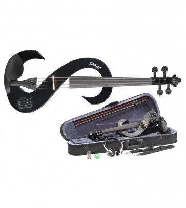 Stagg EVN 4/4 BK - 4/4 elektrische Violine