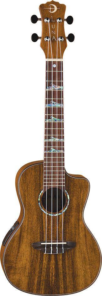Luna High Tide Concert Koa - elektrische Konzert-Ukulele