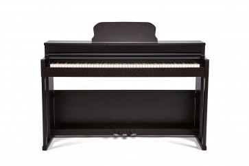 THE ONE- SMART PIANO TOP 2 - Digitalpiano mit vollen, gewichteten 88 Tasten mit abgestuftem Hammermechanismus - Grand Graded Hammer Action. Farbe - Rosenholz