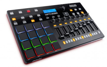 Akai MPD 232 - Kontroler USB/MIDI - przód