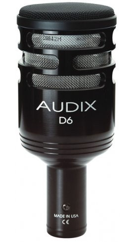 Audix D-6 - Dynamische Instrumentenmikrofon