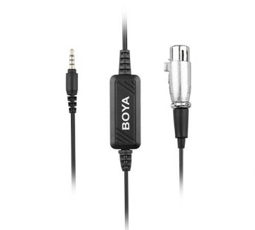 BOYA BY-BCA6 - XLR to 3.5mm Plug Microphone Cable