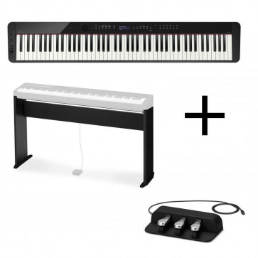 Casio PX-S3000 BK - Digital piano + Sustain pedal + stand