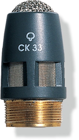 AKG CK33 - Leistungsstarke Kondensator-Mikrofonkapsel mit Hypernierencharakteristik