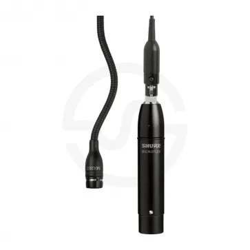 Shure MX202B/C - Miniaturowy mikrofon pojemnościowy, czarny
