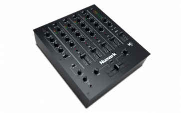 Numark M6 USB Black - 4-Channel USB DJ Mixer