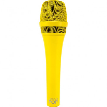 MXL POP LSM-9 - mikrofon dynamiczny żółty front