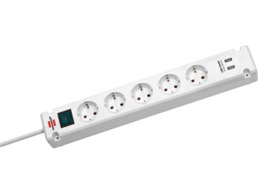 MONACOR MC-52USB/WS- listwa zasilająca 1,5 m z USB B-STOCK