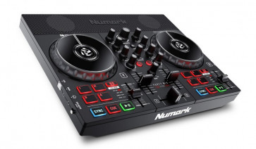 ‌Numark Party Mix LIVE - DJ Controller with Built-In Light Show and Speakers
