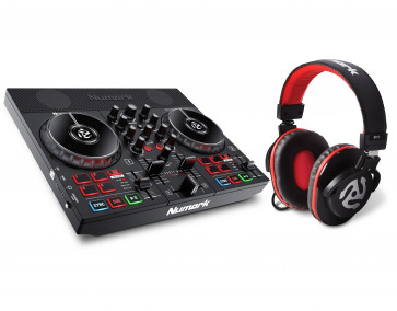 Numark PartyMix LIVE Bundle - DJ-Controller-Set + Numark HF 175 Kopfhörer
