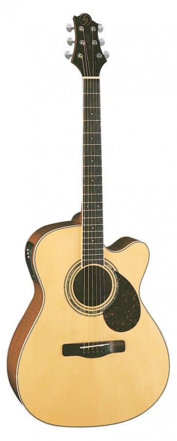 Samick OM 5 CE N - elektroakustische Gitarre