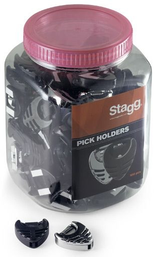 Stagg PHB-100-BK-CR - Würfelbehälter, Packung à 100 Stück.