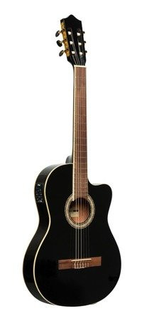 Stagg SCL60 TCE-BK - elektro-klassische Gitarre