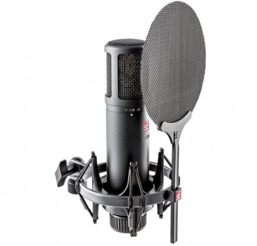sE Electronics 2200 - Mikrofon pojemnościowy pop filtr