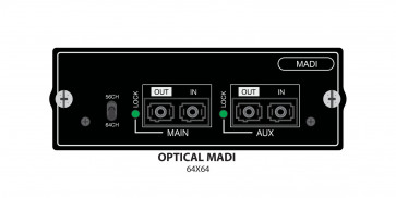 SOUNDCRAFT MADI OPTICAL Single - Erweiterungskarte für Konsolen der Si - MADI-Serie