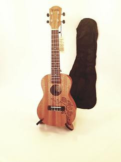 NIE UŻYWAĆ Akmuz U22Y ukulele sopranowe z pokrowcem