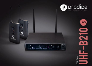 Prodipe B210DUO DSP UHF - wireless system
