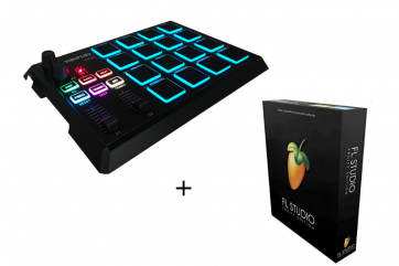 MIDIPLUS- XPAD + FL Studio 21 Fruity Edition BOX - USB / MIDI driver with percussion pads