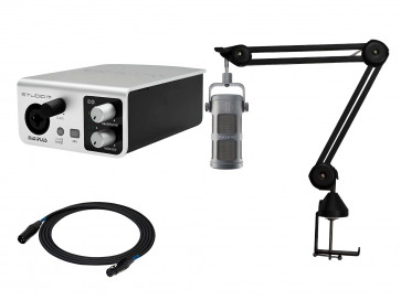 podcast pro grey set