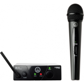 AKG WMS 40 mini Vocal Set ISM1 - Kabelloser Mikrofon Systemverbund 863.100 MHz
