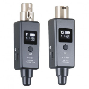 DNA CST XLR-Adapter ist ein drahtloser Audio-Sender und -Empfänger-Transmitter
