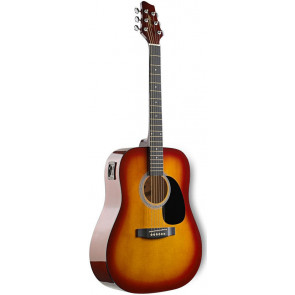 Stagg SW 201 CS VT - Elektroakustische Gitarre