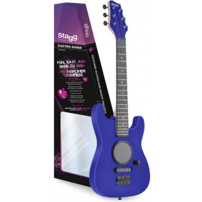 Stagg GAMP 200 BL - E-Gitarre mit integriertem Verstärker