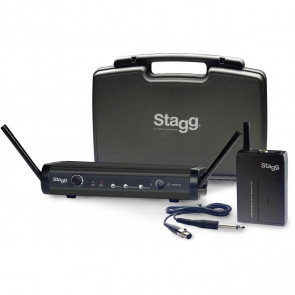 Stagg SUW-30-GBS-B - Drahtloses UHF-Gitarrensystem