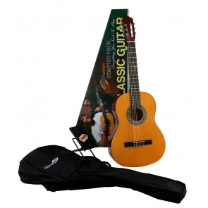 Soundsation CGPKG100 Pack - klassische Gitarre plus Zubehör