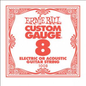 ERNIE BALL EB 1008 seria NICKEL PLAIN SLINKY