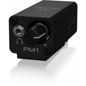 Behringer PM1 - Kopfhörer-Lautstärkeregler für die In-Ear-Überwachung mit der Möglichkeit der Befestigung an einem Gurt. B-STOCK