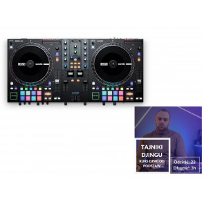 ‌RANE DJ ONE - KONTROLER DJ + TAJNIKI DJINGU - KURS DJSKI OD PODSTAW-set