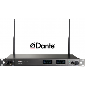 ‌MIPRO ACT727 (Dante) (5UA) - Professioneller drahtloser Empfänger