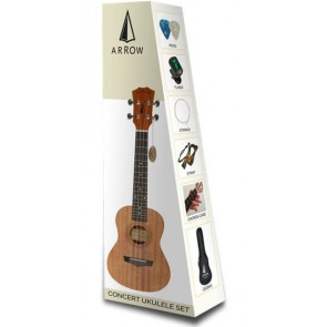 Arrow MH10 Mahogany Concert Ukulele opakowanie