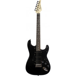 Arrow ST 211 Deep Black Rosewood/black - E-Gitarre