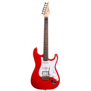 Arrow ST 211 Diamond Red Rosewood/white - E-Gitarre