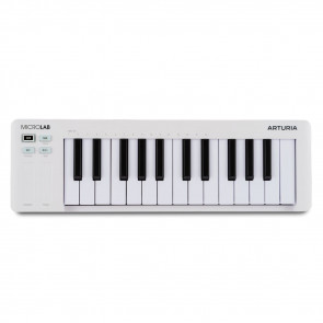 Arturia MicroLab mk3 White kontroler top